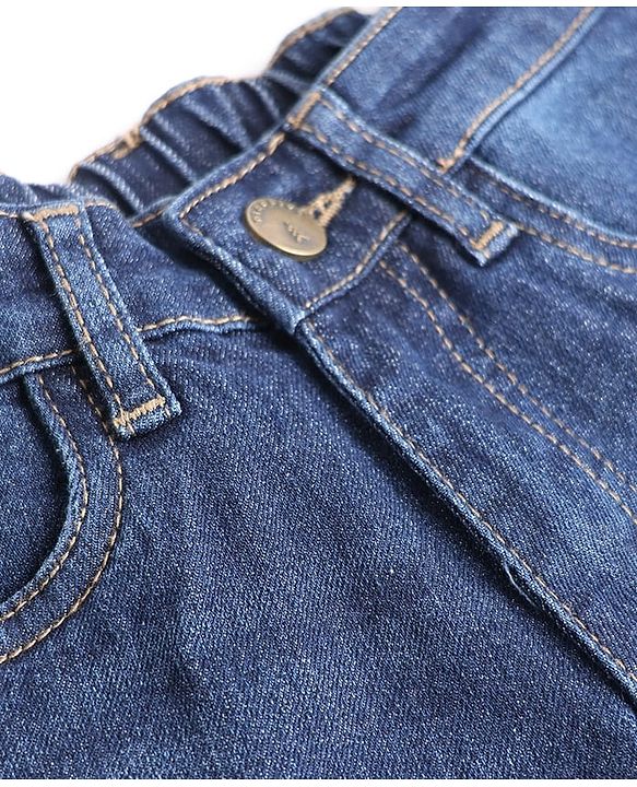 Pine Kids Denim Woven Full Length Jeans - Blue