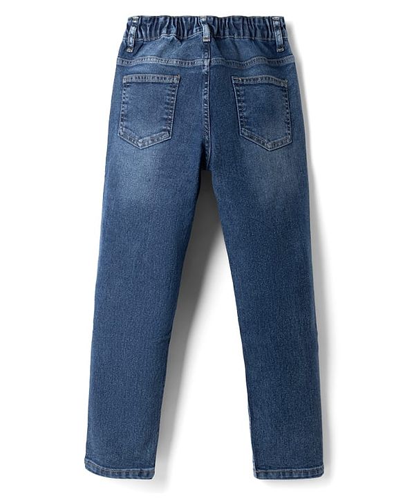 Pine Kids Denim Woven Full Length Jeans in Blue