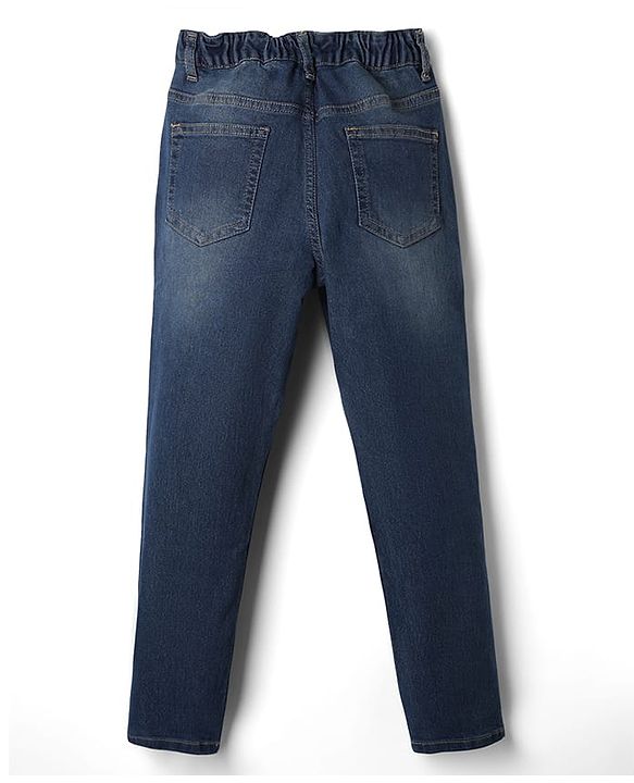 Pine Kids Denim Woven Full Length Jeans in Blue