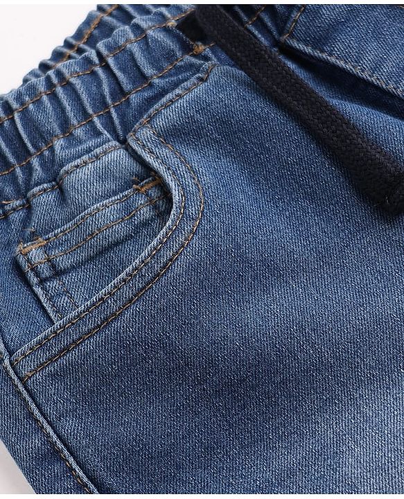 Pine Kids Denim Woven Full Length Jeans - Blue