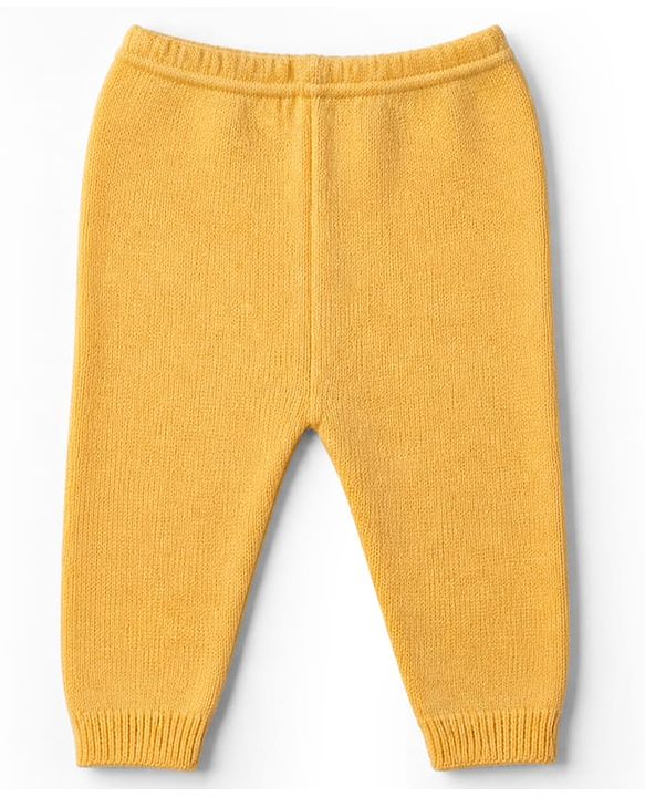 Babyhug Knit Full Sleeves Sweater Set with Cap & Booties - Yellow