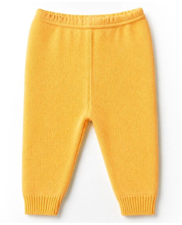 Babyhug Knit Full Sleeves Sweater Set with Cap & Booties - Yellow