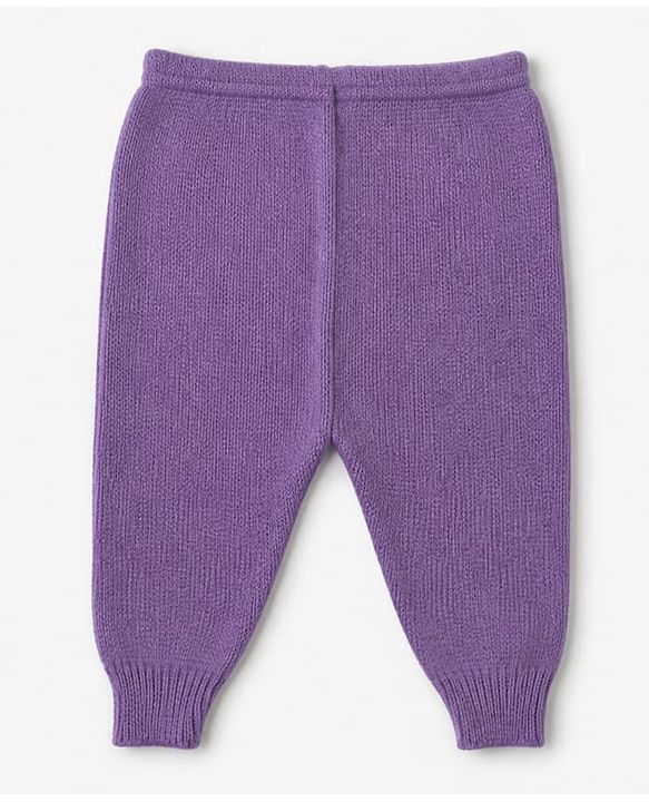 Babyhug Knit Full Sleeves Sweater Set with Cap & Booties - Purple