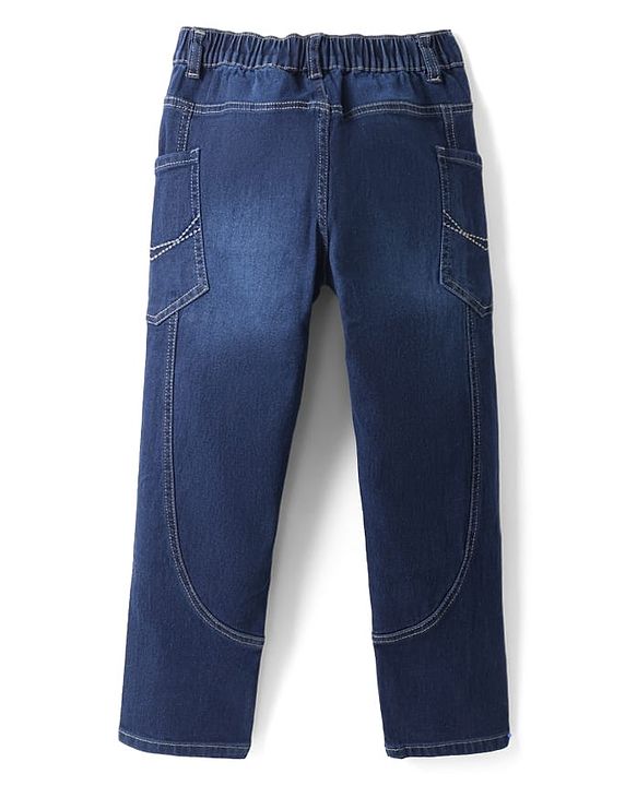 Pine Kids Denim Woven Full Length Jeans - Blue