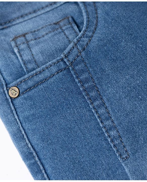 Pine Kids Woven Full Length Denim Jeans - Navy Blue