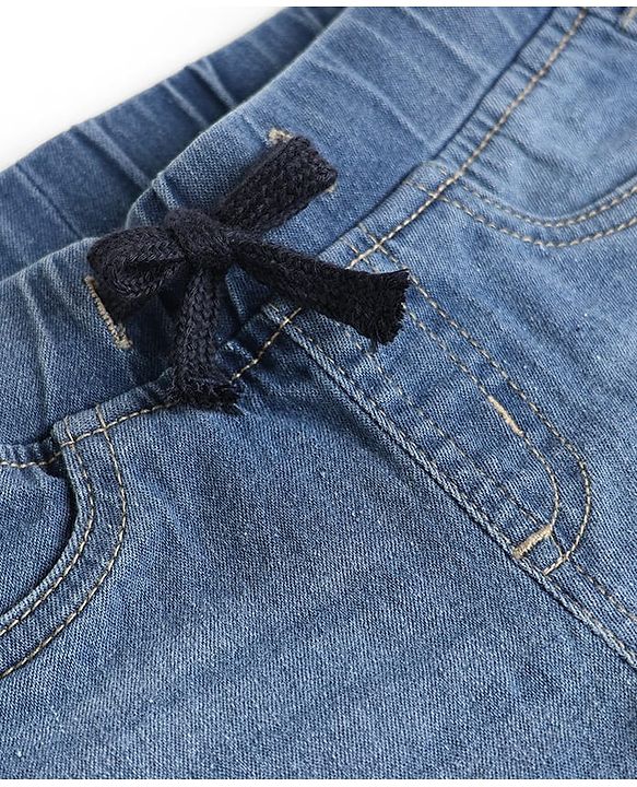 Pine Kids Denim Woven Full Length Jeans - Teal Blue