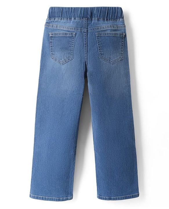 Pine Kids Denim Woven Full Length Jeans - Teal Blue