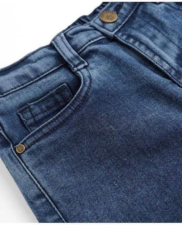 Pine Kids Denim Woven Full Length Jeans - Navy Blue