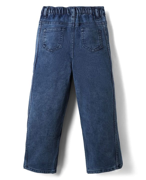 Pine Kids Denim Woven Full Length Jeans - Navy Blue