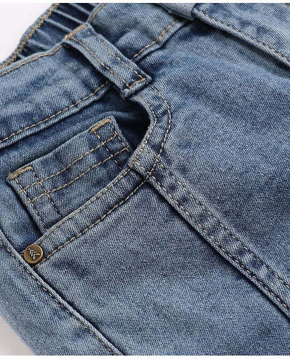 Pine Kids Denim Woven Full Length Jeans - Blue