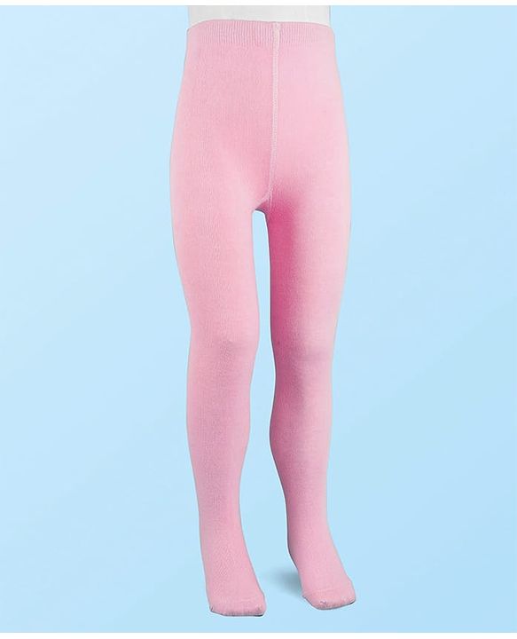 Cutewalk by Babyhug Non Terry Knit Anti-bacterial Tights -Pink