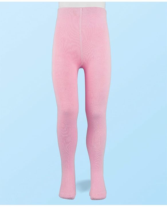 Cutewalk by Babyhug Non Terry Knit Anti-bacterial Tights -Pink