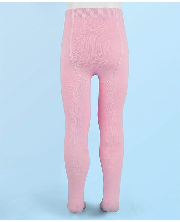 Cutewalk by Babyhug Non Terry Knit Anti-bacterial Tights -Pink