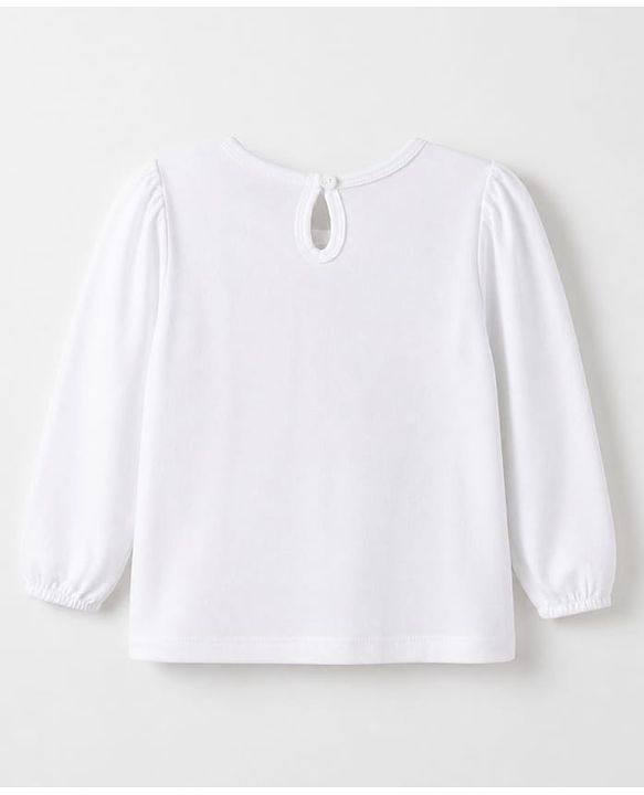 Babyhug Cotton Knit Full Sleeves T-Shirts with Daddy's Girl Heart Print & Bow Applique Pack of 3 - Pink, Lavender & White