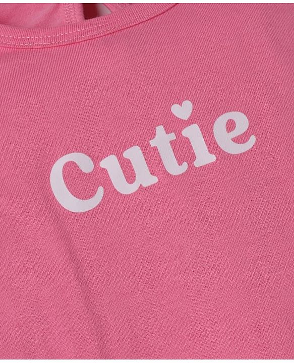 Babyhug 100% Cotton Knit T-Shirt with Full Sleeves and Cherries Print Pack of 5 in Yellow Pink Maroon