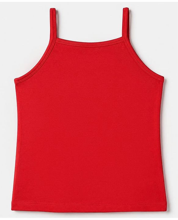 Pine Kids Cotton Mix Knit Slips with Bow Applique in Pink,Red & Navy Pack of 3