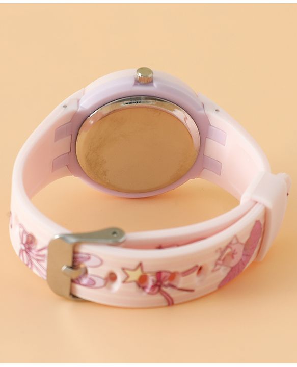 Babyhug Free Size Analog Watch - Pink