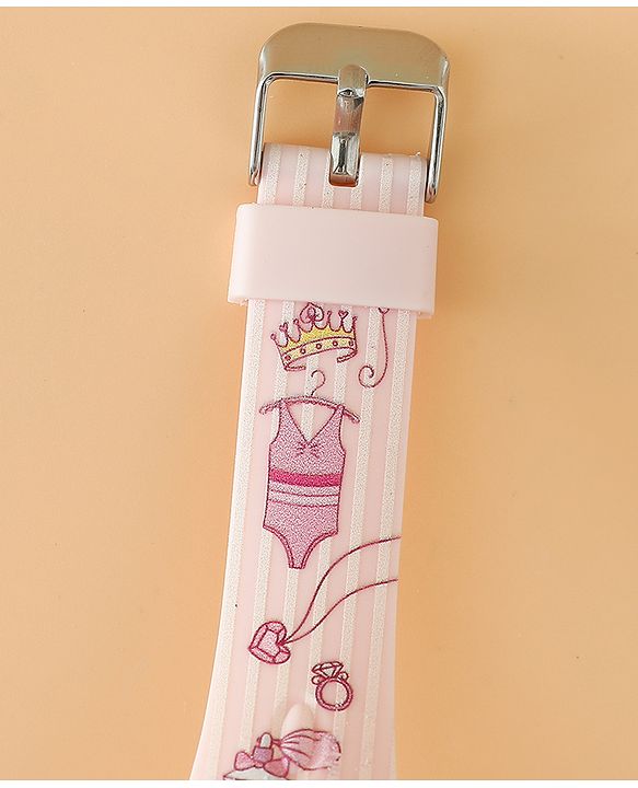 Babyhug Free Size Analog Watch - Pink