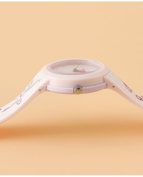 Babyhug Free Size Analog Watch - Pink