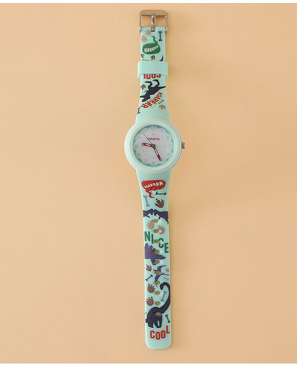 Babyhug Free Size Analog Watch - Light Blue