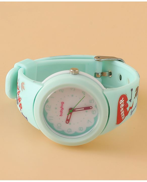 Babyhug Free Size Analog Watch - Light Blue