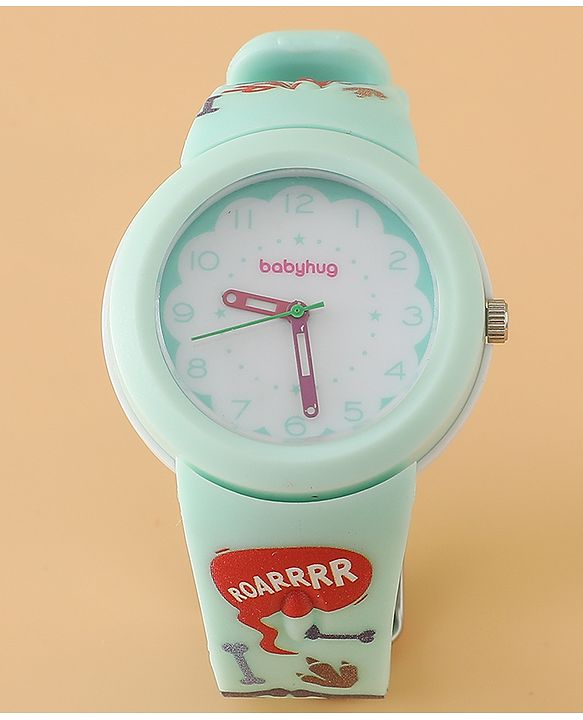 Babyhug Free Size Analog Watch - Light Blue