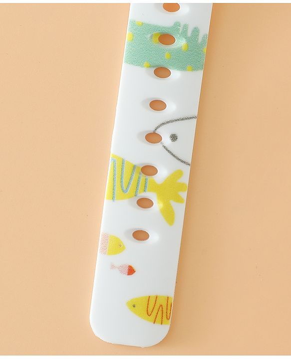 Babyhug Free Size Boy Round Analog Kids Watch - White