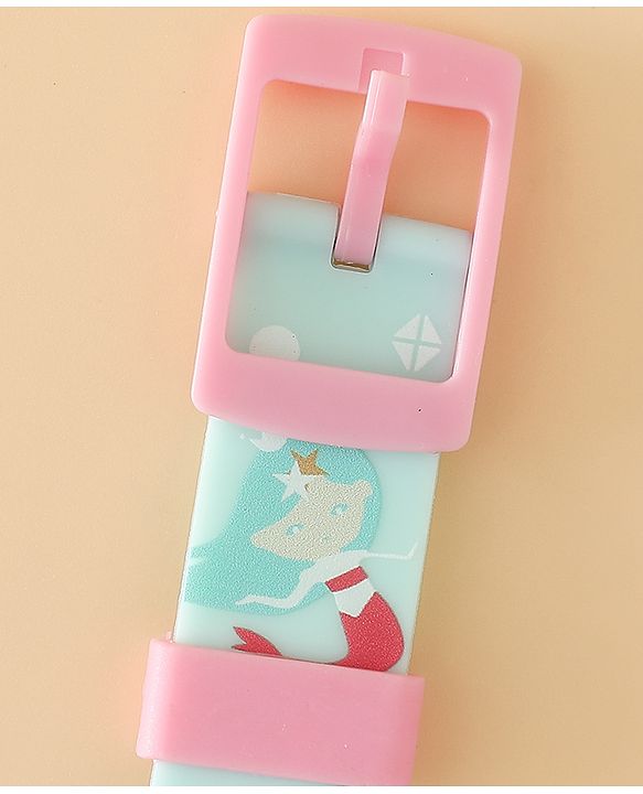 Babyhug Free Size Analog Watch - Light Blue