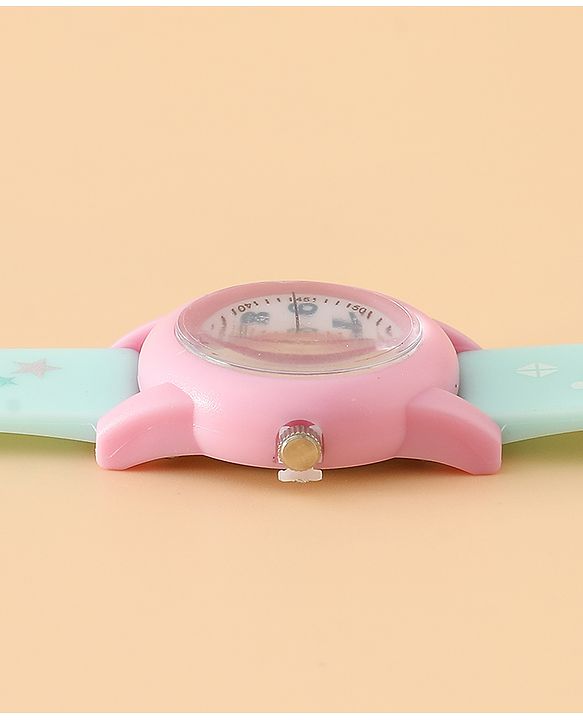 Babyhug Free Size Analog Watch - Light Blue