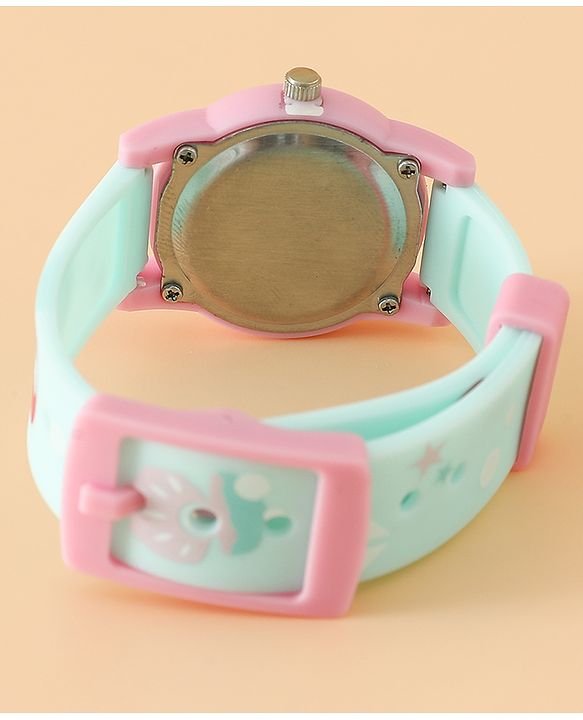 Babyhug Free Size Analog Watch - Light Blue