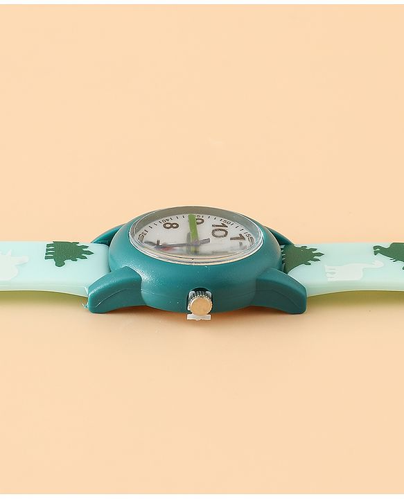Babyhug Free Size Analog Watch - Green