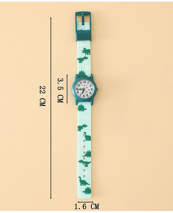 Babyhug Free Size Analog Watch - Green