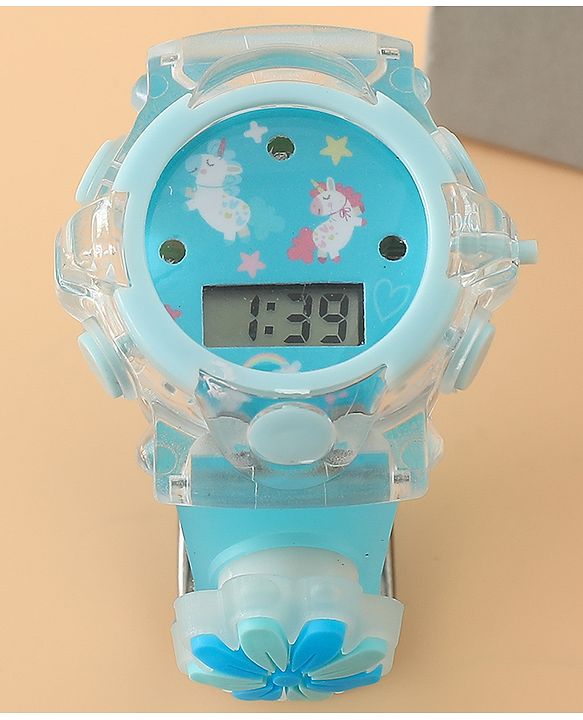 Babyhug Unisex Free Size Digital Watch - Blue