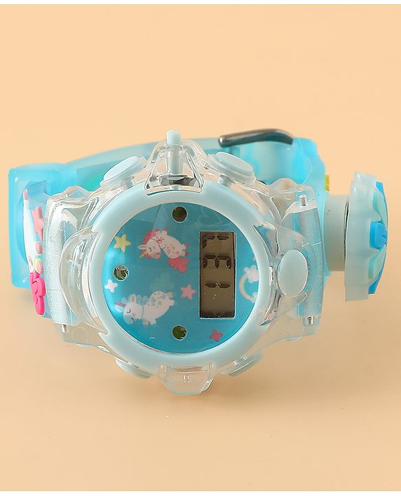 Babyhug Unisex Free Size Digital Watch - Blue