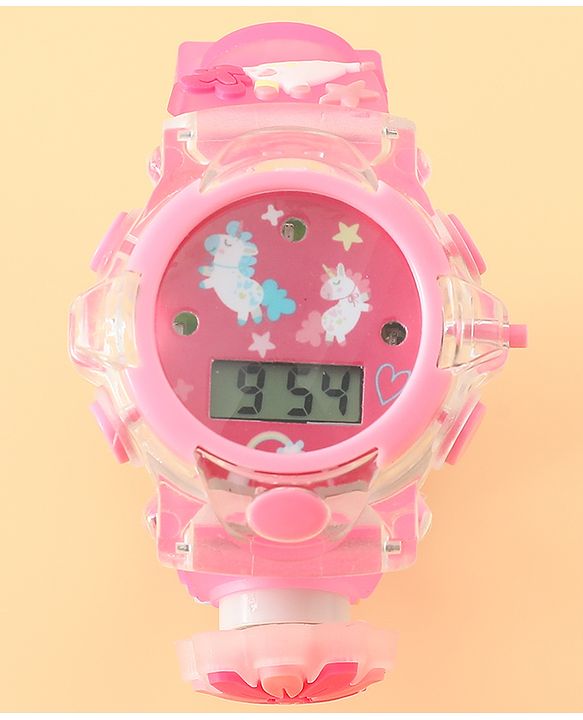 Babyhug Unisex Free Size Digital Watch - Blue