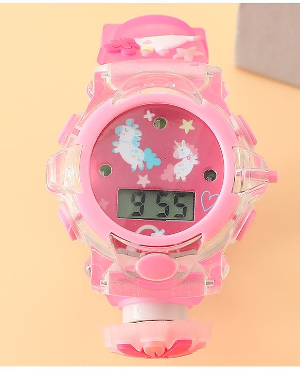 Babyhug Unisex Free Size Digital Watch - Blue