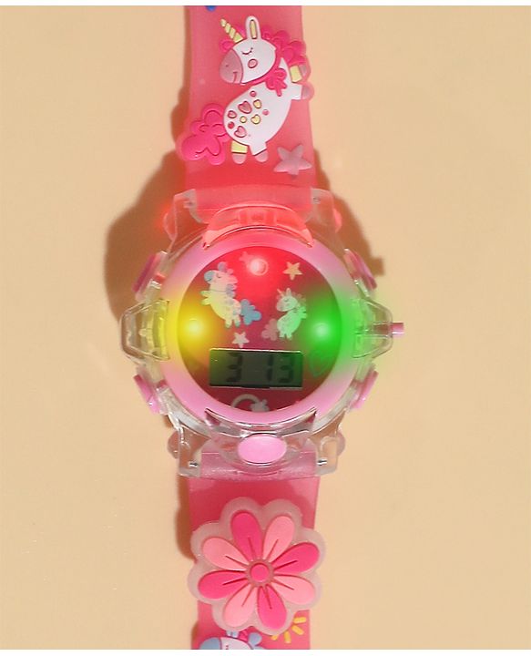 Babyhug Unisex Free Size Digital Watch - Blue