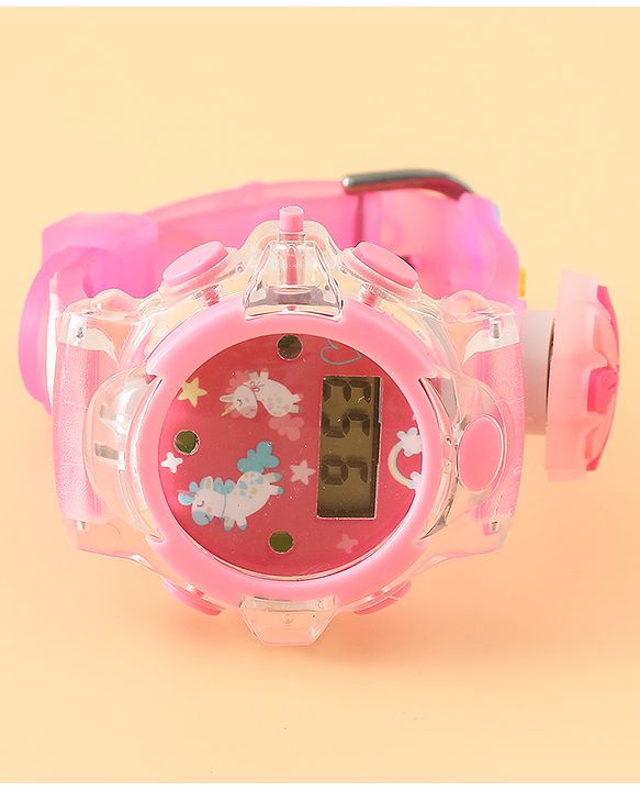 Babyhug Unisex Free Size Digital Watch - Blue