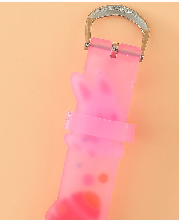 Babyhug Free Size Analog Watch - Pink