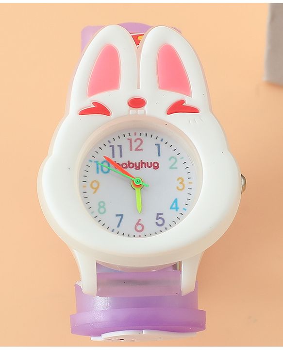 Babyhug Free Size Analog Watch - Pink