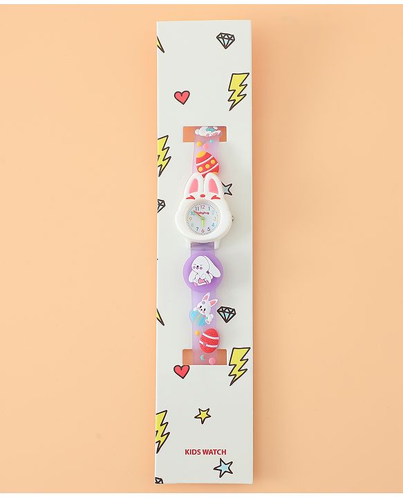 Babyhug Free Size Analog Watch - Pink