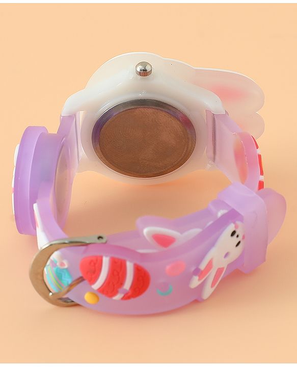 Babyhug Free Size Analog Watch - Pink