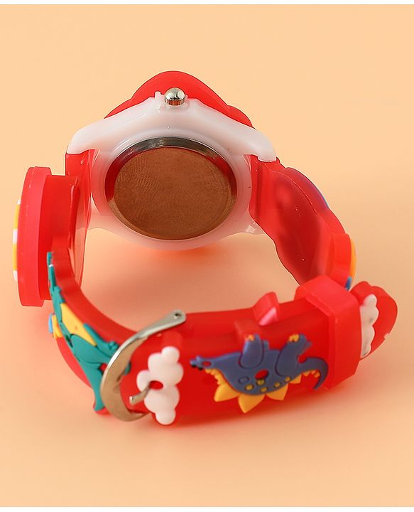 Babyhug Free Size Analog Watch - Red