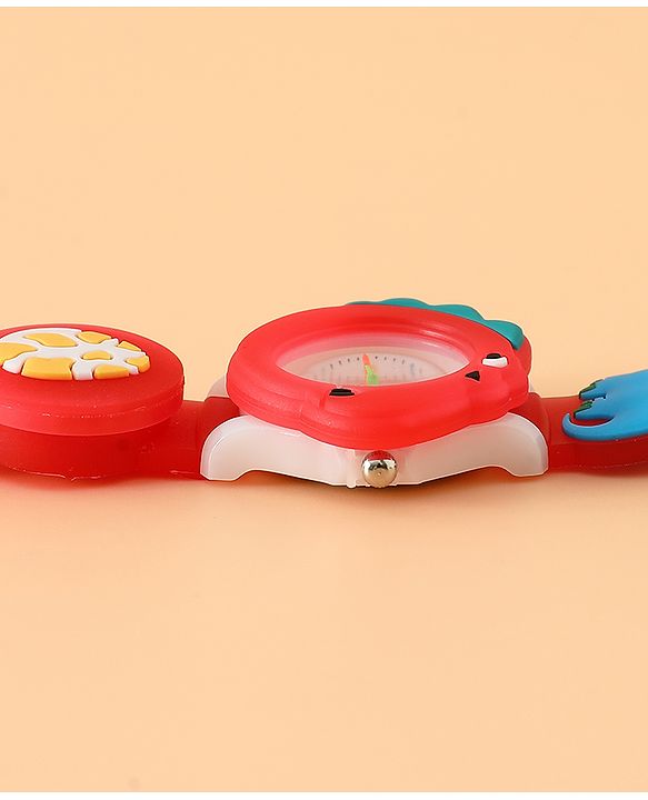 Babyhug Free Size Analog Watch - Red