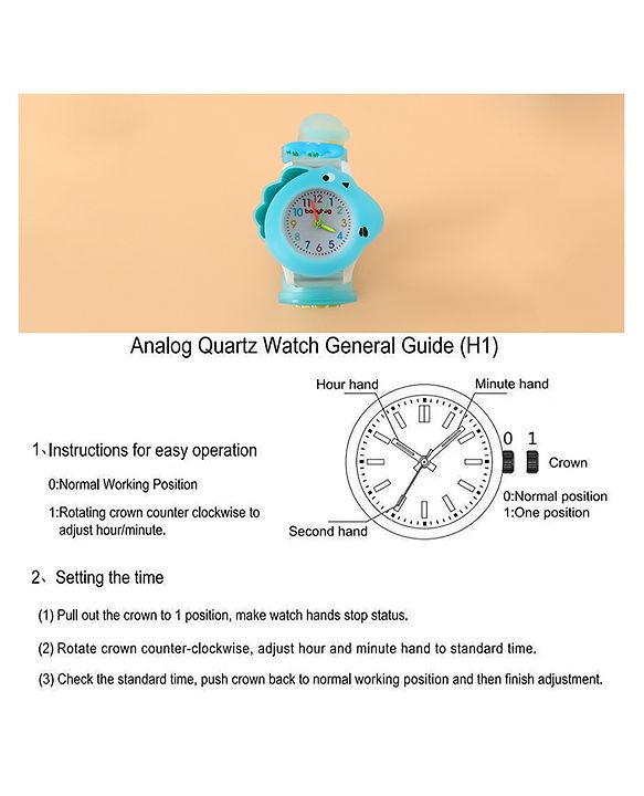 Babyhug Free Size Analog Watch - Red