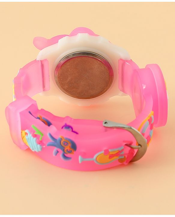 Babyhug Free Size Digital Watch - Pink