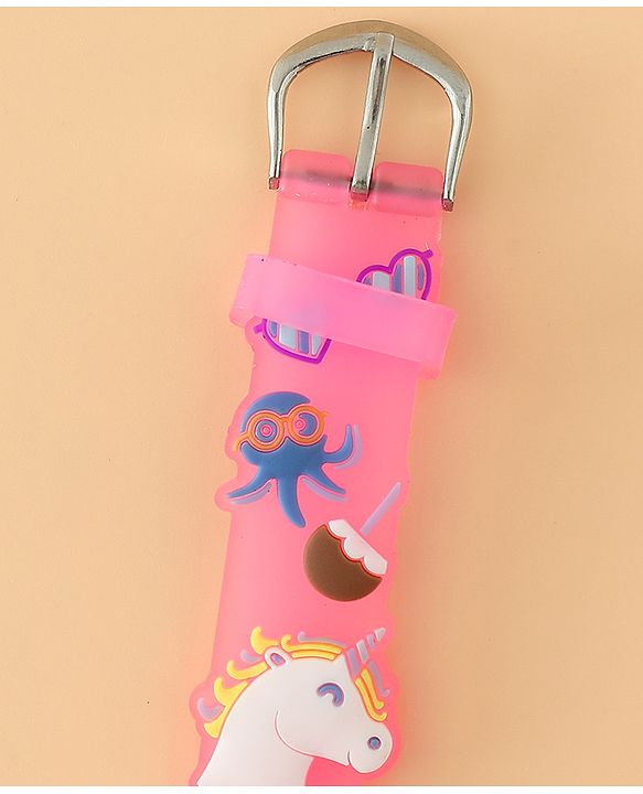 Babyhug Free Size Digital Watch - Pink