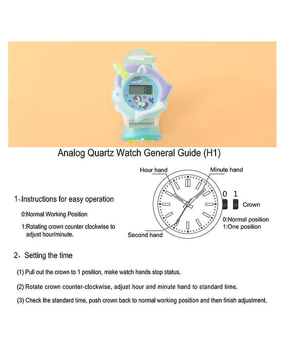 Babyhug Free Size Digital Watch - Pink