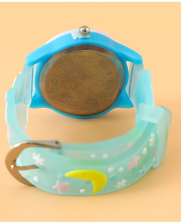 Babyhug Free Size Analog Watch - Light Blue