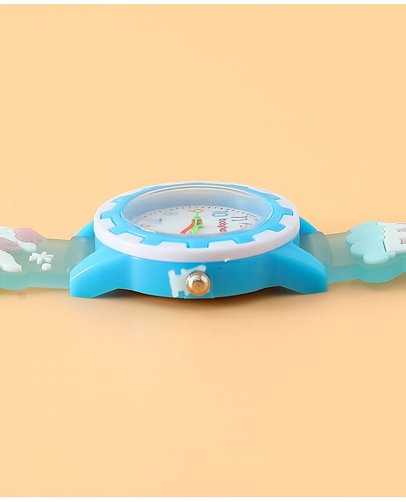 Babyhug Free Size Analog Watch - Light Blue